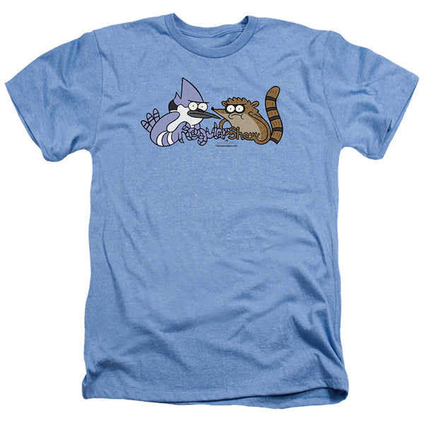 The Regular Show - Tattoo Art Adult Regular Fit Heather Short Sleeve