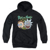 Rick And Morty - Blown Minds Youth Hooded Sweatshirt