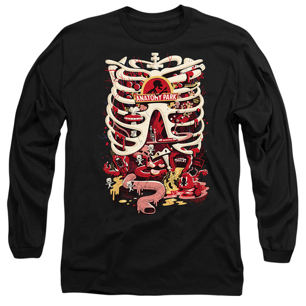 Rick And Morty - Anatomy Park Logo Adult Long Sleeve