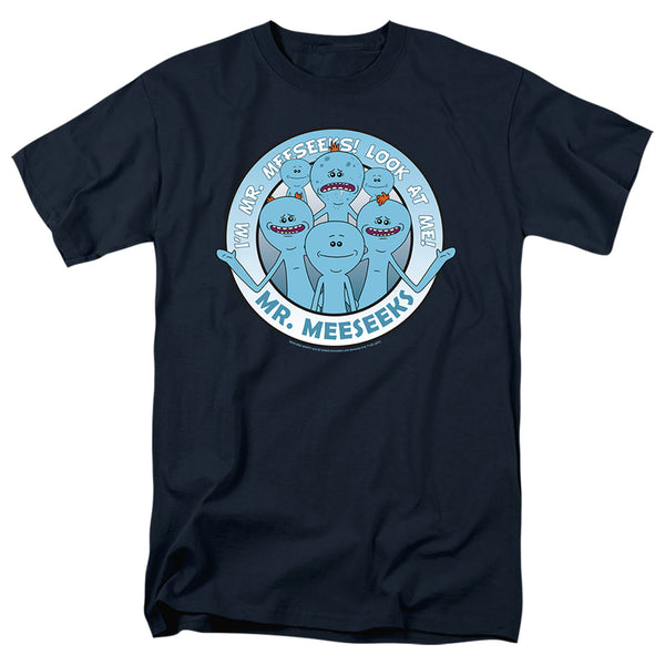 Rick And Morty - Mr Meeseeks Adult Regular Fit Short Sleeve
