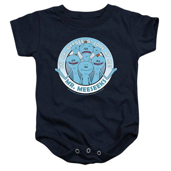 Rick And Morty - Mr Meeseeks Infant Snapsuit