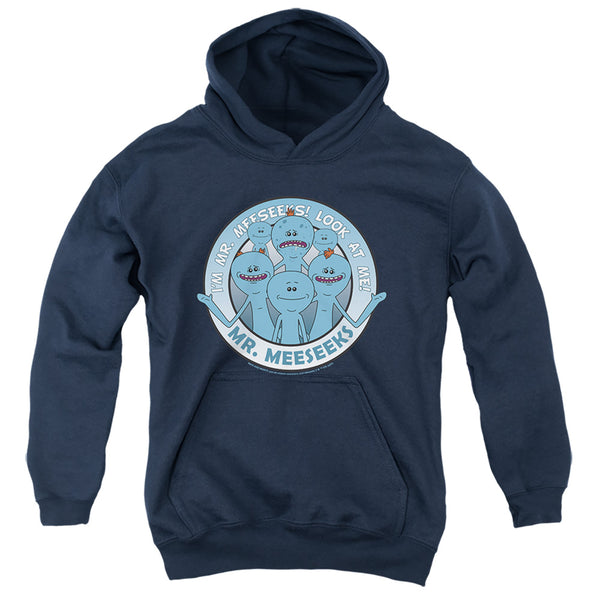 Rick And Morty - Mr Meeseeks Youth Hooded Sweatshirt