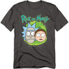 Rick And Morty - Floating Heads Adult Regular Fit Short Sleeve