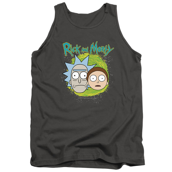 Rick And Morty - Floating Heads Adult Tank Top