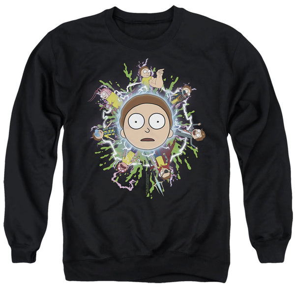 Rick And Morty - Multiple Morty Adult Crewneck Sweatshirt