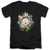 Rick And Morty - Multiple Morty Adult Slim Fit V Neck Cotton