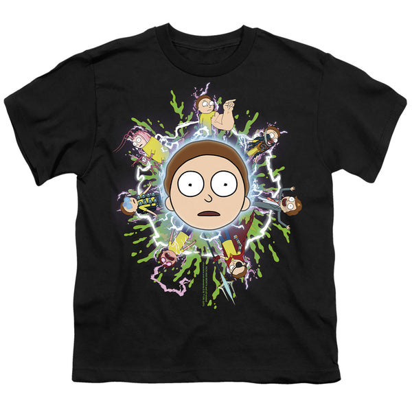 Rick And Morty - Multiple Morty Youth Short Sleeve