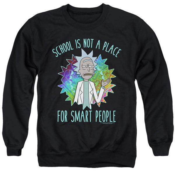 Rick And Morty - School Adult Crewneck Sweatshirt