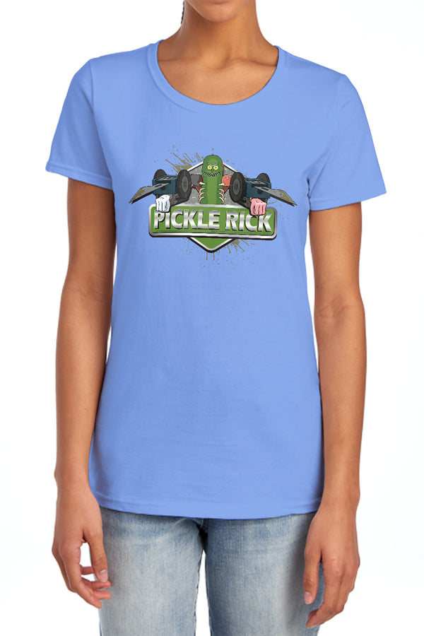 Rick And Morty - Pickle Rick Women's Short Sleeve