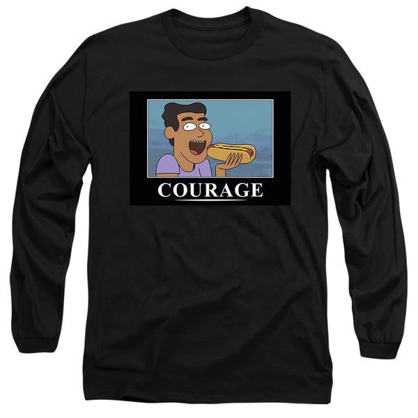 Rick And Morty - Courage Poster Adult Long Sleeve