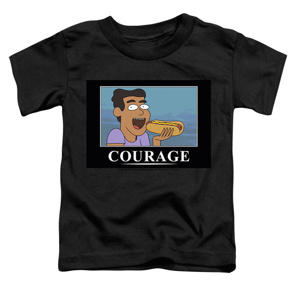 Rick And Morty - Courage Poster Toddler Short Sleeve