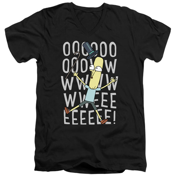 Rick And Morty - Oowweeeee Adult Slim Fit V Neck Cotton