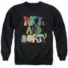 Rick And Morty - Illustrated Logo Adult Crewneck Sweatshirt