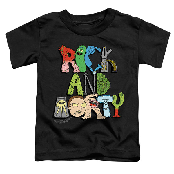 Rick And Morty - Illustrated Logo Toddler Short Sleeve