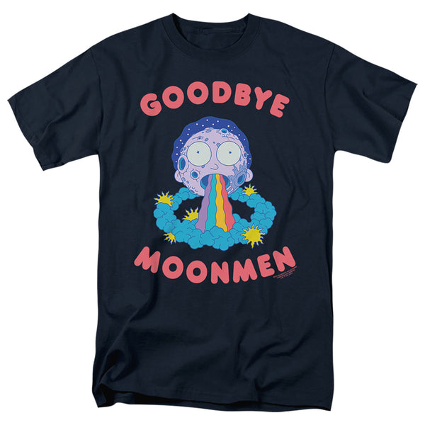 Rick And Morty - Goodbye Moonmen Adult Regular Fit Short Sleeve
