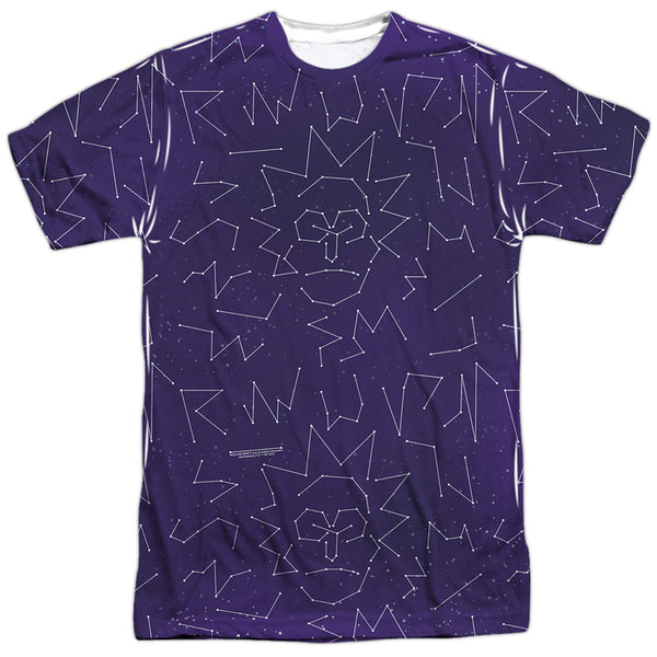 Rick And Morty - Stars Adult Regular Fit Short Sleeve 100% Poly