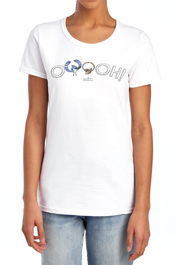 The Regular Show - Ooooh Women's Short Sleeve