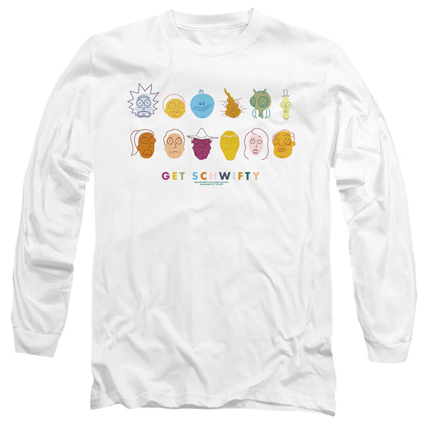 Rick And Morty - Get Schwifty Adult Long Sleeve