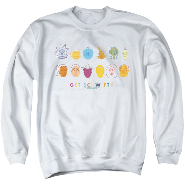 Rick And Morty - Get Schwifty Adult Crewneck Sweatshirt