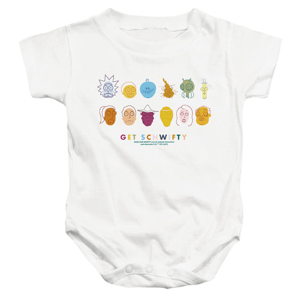 Rick And Morty - Get Schwifty Infant Snapsuit