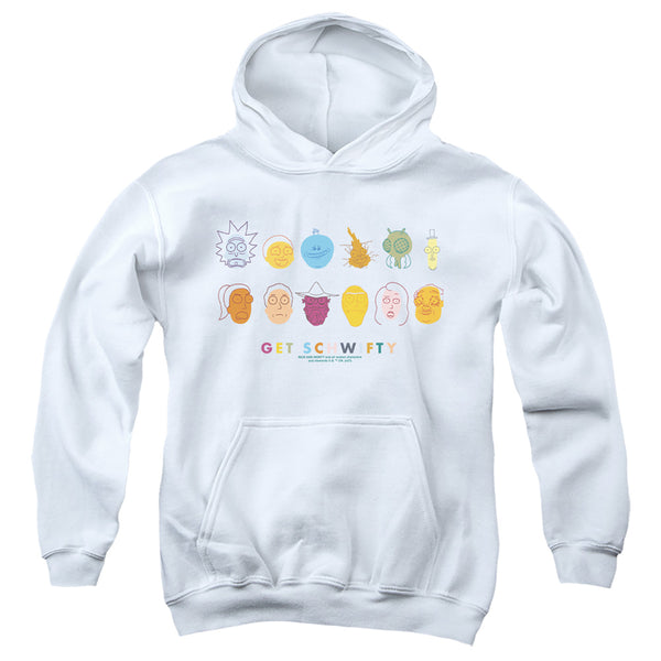 Rick And Morty - Get Schwifty Youth Hooded Sweatshirt