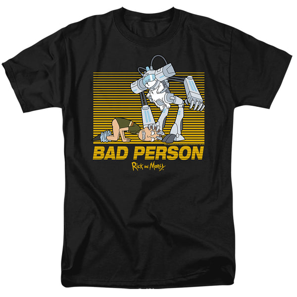 Rick And Morty - Bad Person Adult Regular Fit Short Sleeve