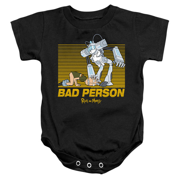 Rick And Morty - Bad Person Infant Snapsuit