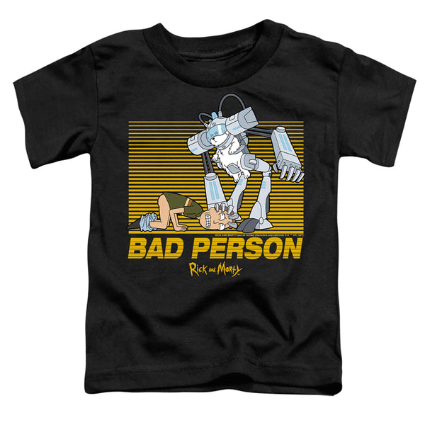 Rick And Morty - Bad Person Toddler Short Sleeve