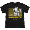Rick And Morty - Bad Person Youth Short Sleeve