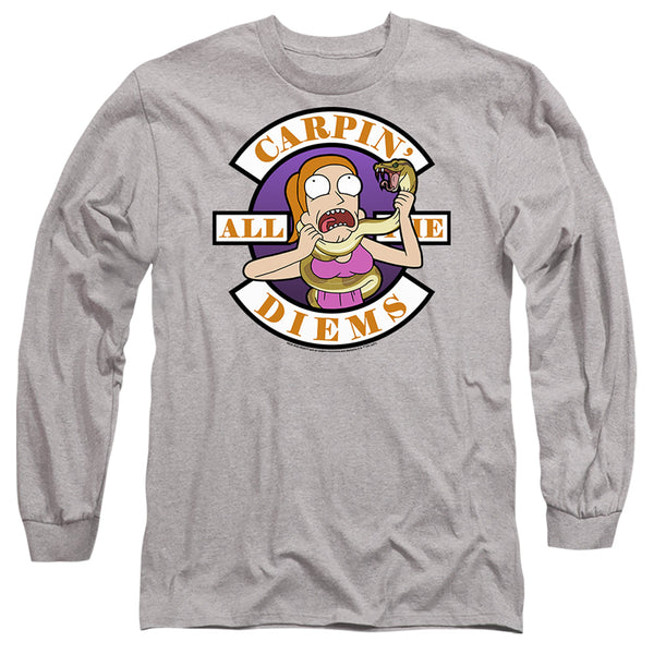 Rick And Morty - Carp En All Them Diems Adult Long Sleeve