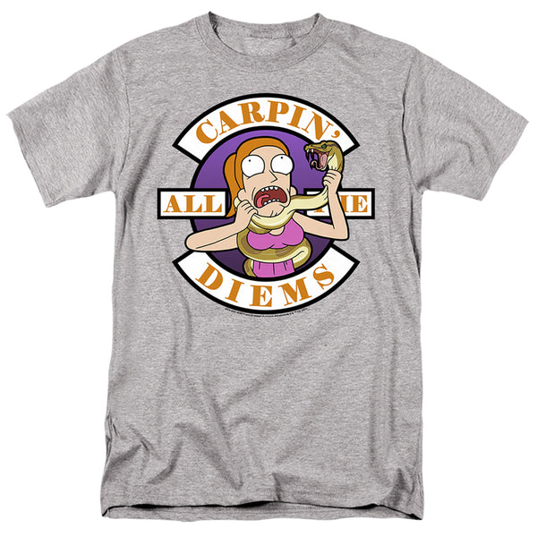 Rick And Morty - Carp En All Them Diems Adult Regular Fit Short Sleeve