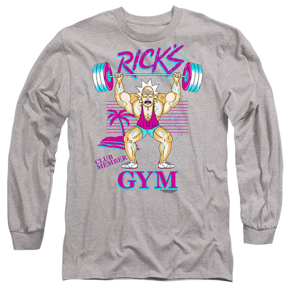 Rick And Morty - Ricks Gym Adult Long Sleeve