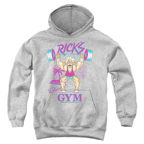 Rick And Morty - Ricks Gym Youth Hooded Sweatshirt