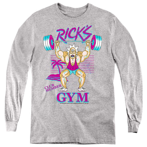 Rick And Morty - Ricks Gym L - S Youth