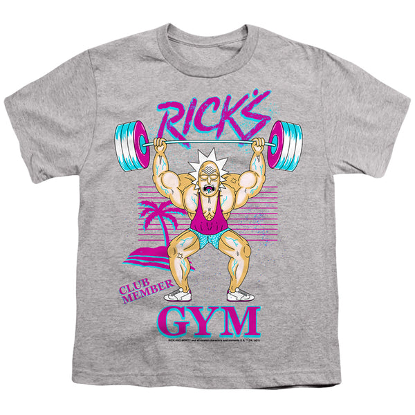 Rick And Morty - Ricks Gym Youth Short Sleeve