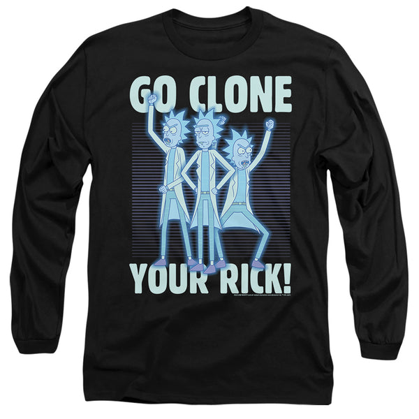 Rick And Morty - Go Clone Your Rick Adult Long Sleeve