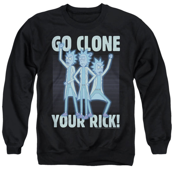 Rick And Morty - Go Clone Your Rick Adult Crewneck Sweatshirt