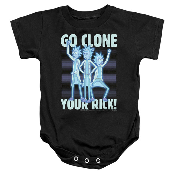 Rick And Morty - Go Clone Your Rick Infant Snapsuit