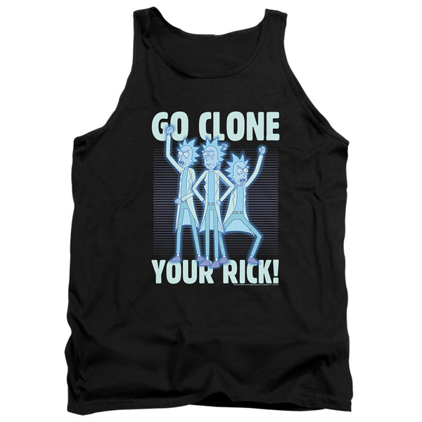 Rick And Morty - Go Clone Your Rick Adult Tank Top