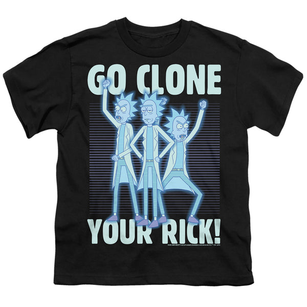 Rick And Morty - Go Clone Your Rick Youth Short Sleeve