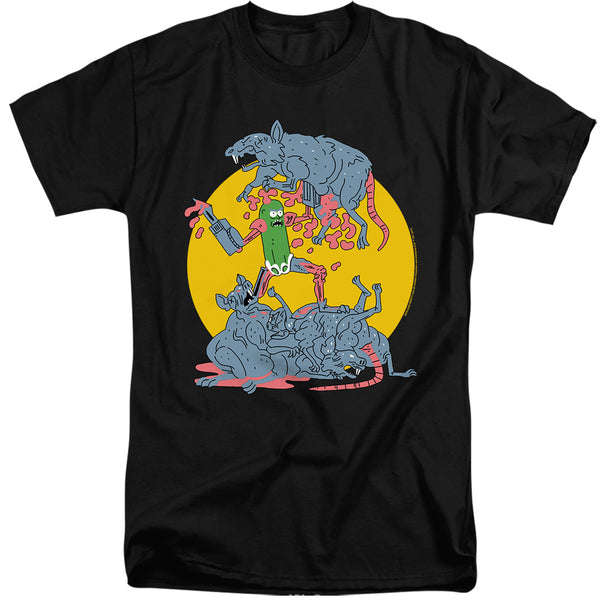 Rick And Morty - The Adventures Of Pickle Rick Adult Tall Fit Short Sleeve