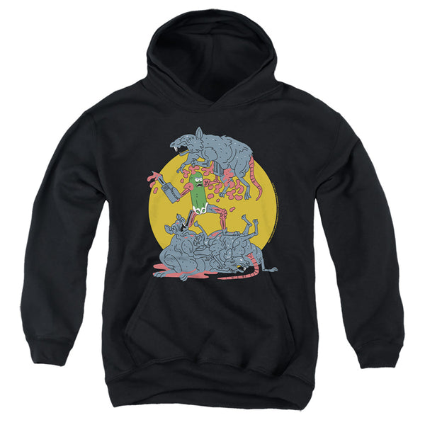 Rick And Morty - The Adventures Of Pickle Rick Youth Hooded Sweatshirt
