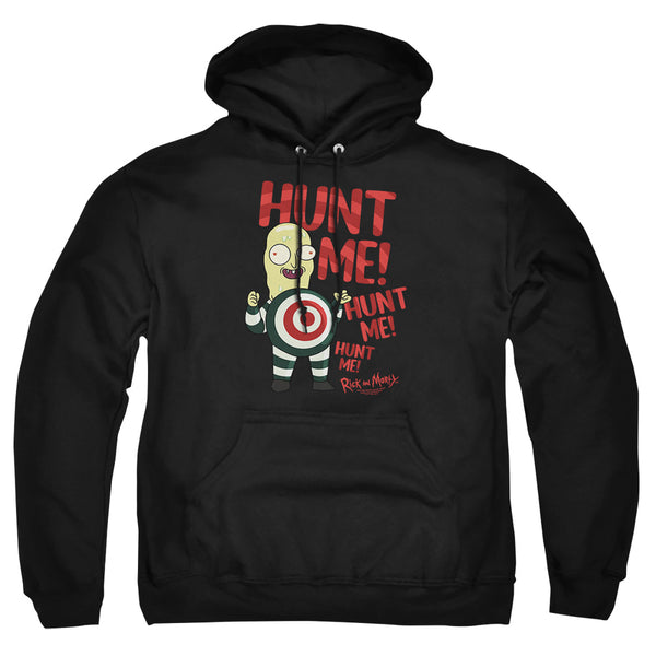 Rick And Morty - Hunt Me Adult Pullover Hoodie
