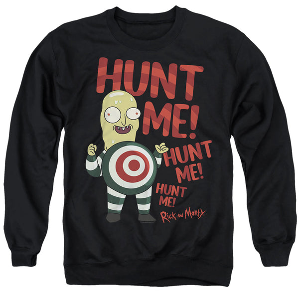 Rick And Morty - Hunt Me Adult Crewneck Sweatshirt