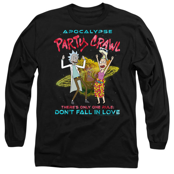 Rick And Morty - Apocalypse Party Crawl Adult Long Sleeve