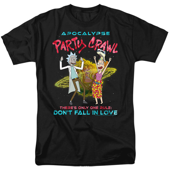 Rick And Morty - Apocalypse Party Crawl Adult Regular Fit Short Sleeve