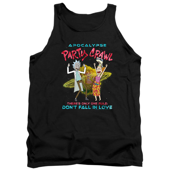Rick And Morty - Apocalypse Party Crawl Adult Tank Top