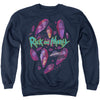 Rick And Morty - Death Crystal Futures Adult Crewneck Sweatshirt