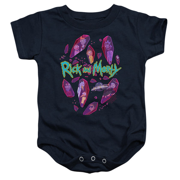 Rick And Morty - Death Crystal Futures Infant Snapsuit