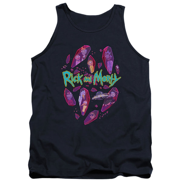 Rick And Morty - Death Crystal Futures Adult Tank Top